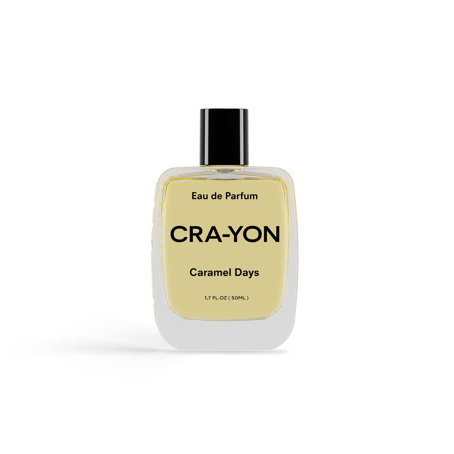 CRA-YON Caramel Days: Sweet life in a bottle. Caramel, Brazilian orange, mandarin, coconut, jasmine, and cacao create a warm, feel-good scent.-image